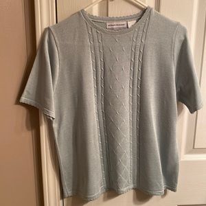 Alfred Dunner Women’s short sleeve sweater